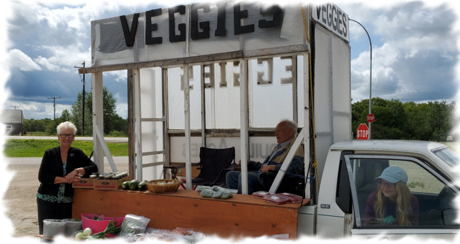 Tranquil Acres Vegetable Stand!